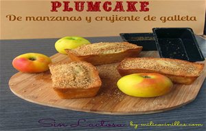 Plumcake De Manzanas Con Crujiente De Galletas Sin Lactosa

