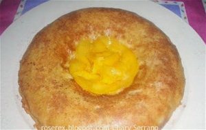 Rosca Dulce De Arroz Integral Y Melocotón
