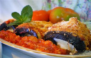 Canelones De Berenjenas Con Queso
