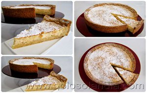 Tarta De Queso De Cabra Y Limón
