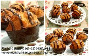 Financiers Con Chocolate
