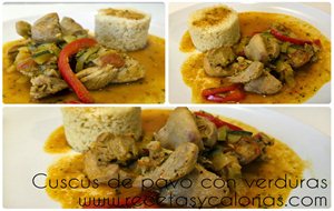 Cuscús De Pavo Con Verduras
