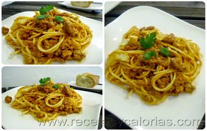 Espaguetis Con Carne
