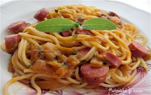 Espaguetis A La Siciliana
