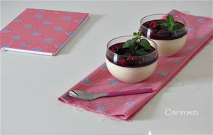 Mousse De Queso Con Frutos Rojos
