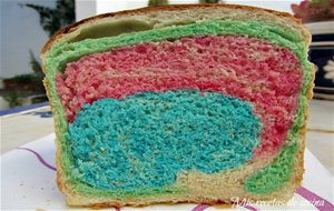 Pan De Molde De Colores
