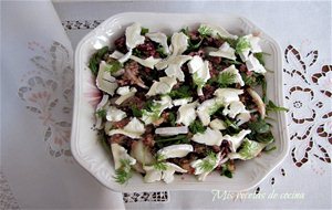 Ensalada De Quinoa Con Nueces Caramelizadas,remolacha Asada Y Hierbas
