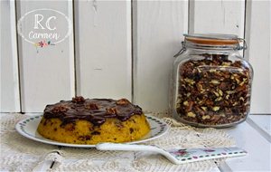 Bizcocho Con Calabaza,chocolate Y Nueces
