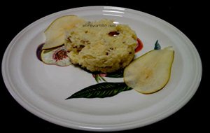 Risotto De Pera Con Queso Gorgonzola