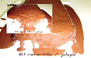 Tarta Helada De Mus De Limon Con Chocolate Caliente