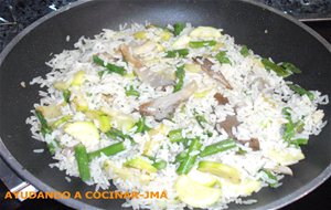 Salteado De Verduras Con Arroz Basmati
