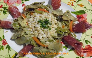 Verduras Rehogadas Con Trigo
