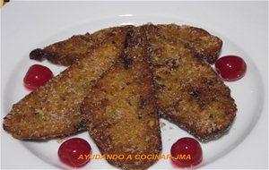 Torrijas De Pan Integral Con Frutos Secos.
