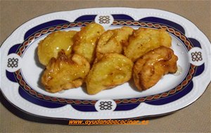 Buñuelos De Manzana Y Miel
