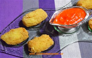 Croquetas Caseras De Bacalao Y Gambas.
