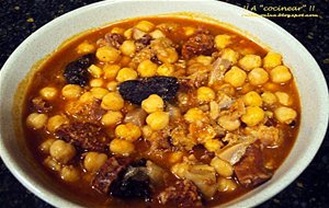 Callos Con Garbanzos O "a La Andaluza"  ( Versión Rápida )
