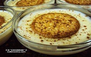 Natillas Caseras Con Galleta
