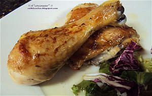 Muslos De Pollo Al Horno 
