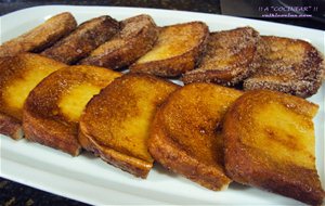 Torrijas Tracionales De Azúcar Y Canela Y/o De Miel
