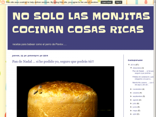 No solo las monjitas cocinan cosas ricas