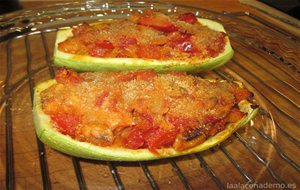 Calabacines Rellenos Con Verduras