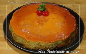 Flan Napolitano Al Queso
