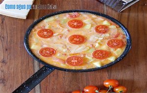 Frittata De Tomates.
