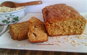 Cake De Avena Y Manzana Sin Azúcar
