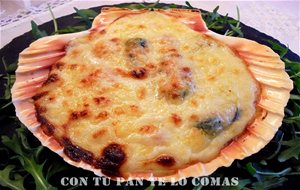 Conchas De Gambas Y Mejillones
