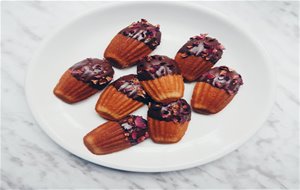 Madeleines Con Chocolate Y Rosas {celebrando El Tercer Aniversario Del Blog}
