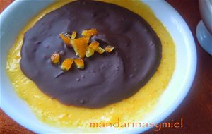 Crema Valenciana De Mandarinas Con Chocolate. Y Resultado Del Sorteo.
