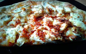 Pizza Tres Cebollas Con Pollo