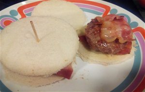 Tapa De Minihamburguesas Caseras
