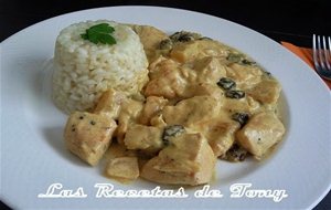 Pollo Al Curry Estilo Madras
