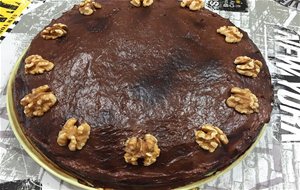 Tarta De Chocolate Con Nueces