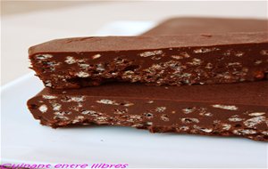 Turrón De Chocolate Y Arroz Inflado