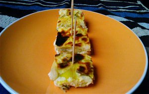 Frittata De Puerros, Queso Y Perejil
