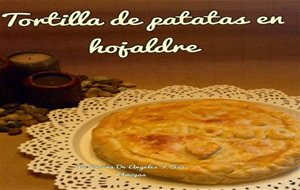 Tortilla De Patatas En Hojaldre
