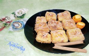 &#9650;&#9660;&#9650; Leche Frita Con Aroma De Naranja &#9650;&#9660;&#9650;
