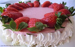 Receta De Tarta Mousse De Fresas Con Mascarpone
