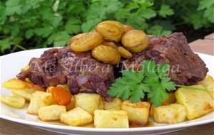 Rabo De Toro Con Castañas
