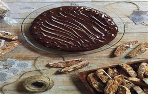 Tarta De Ron Y Chocolate [sin Harina] Con Frosting De Chocolate