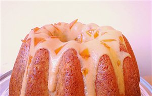 Bundt Cake De Azúcar Quemado Con Frosting De Ron Y Caramelo Y 24 Primaveras De Chocolate