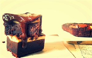 El Desayuno En Rose Bakery: Cheesecake Brownies
