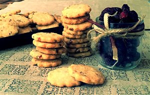 Sobremesa En Escocia: Cranberry Shortbread [galletas De Mantequilla Y Arándanos]