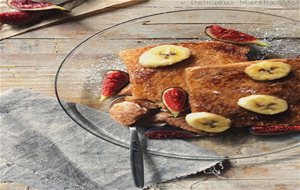 French Toasts Con Plátano E Higos