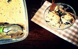 Tradiciones Veraniegas: Helado De Vainilla Con Cookies