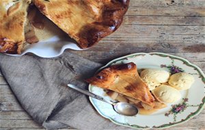 Pear Pie (tarta De Pera Con Canela Y Jengibre Al Estilo Americano)