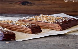 Tarta De Galletas Con Chocolate Tradicional