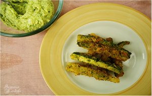 Palitos De Calabacín Con Salsa De Piñones - Asaltablogs Octubre
